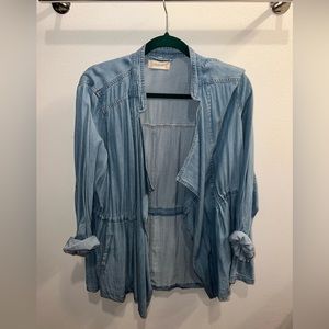 Jean jacket cardigan